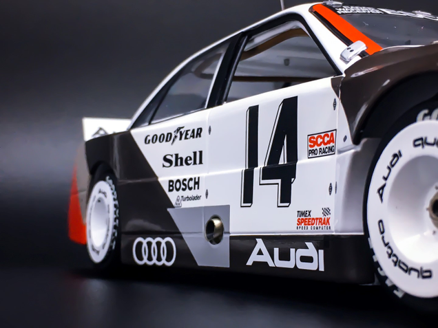 Illustration for article titled With Quattro and turbocharger in the land of the V8 monsters